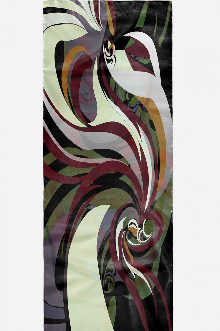 Desenli Pamuk Şal DS-209