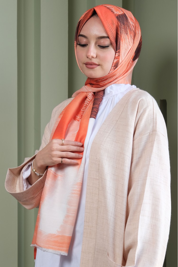 Patterned Cotton Shawl DS-153