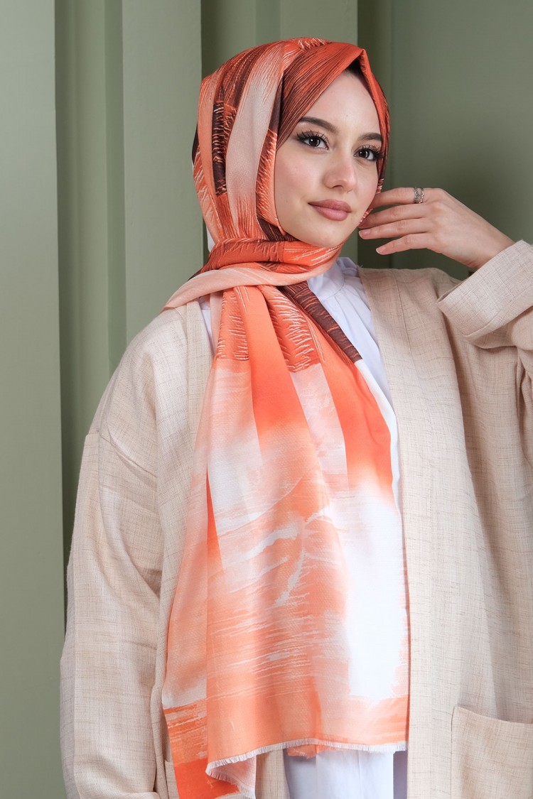 Patterned Cotton Shawl DS-153