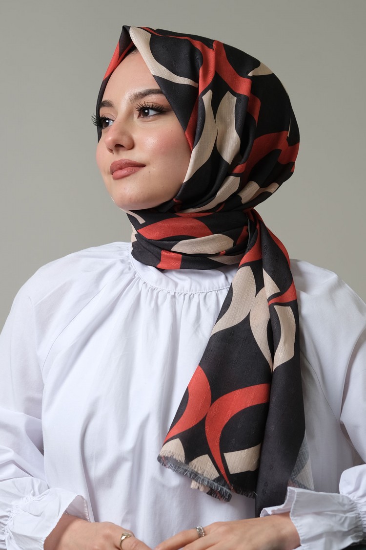 Patterned Cotton Shawl DS-181